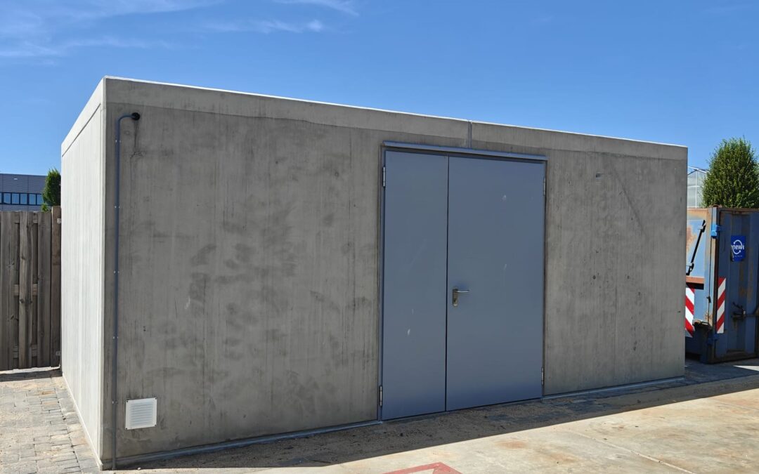 Klein gevaarlijkafval-unit voor Rijk Zwaan BV